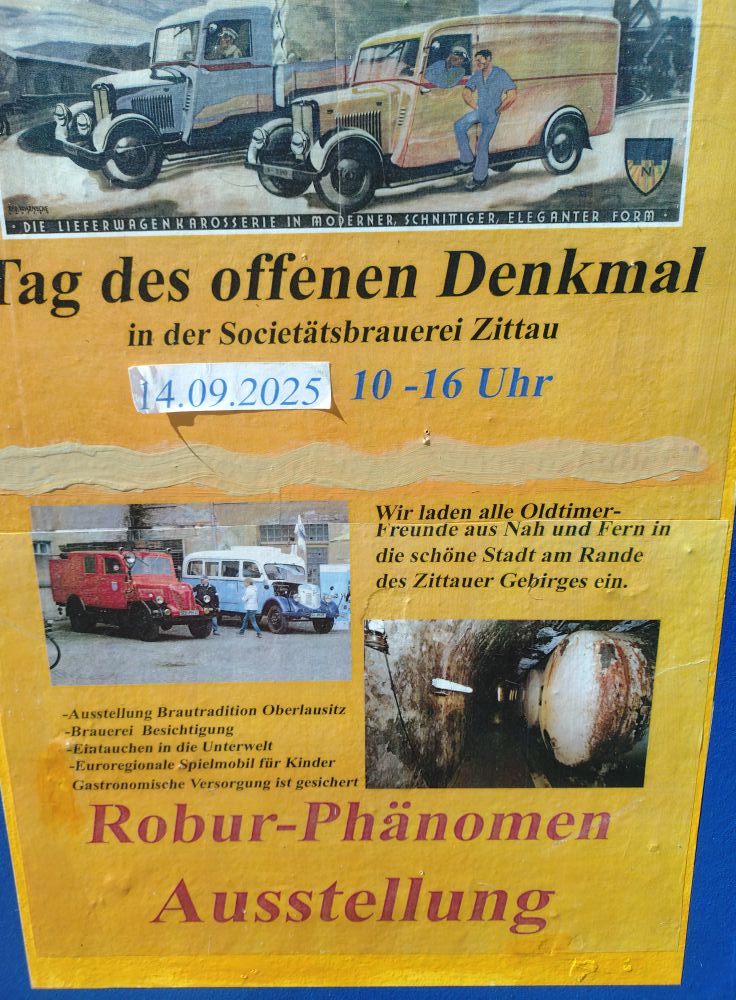 Tag des offenen Denkmals in der Societätsbrauerei Zittau 2025